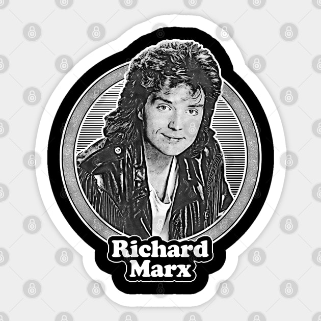 Richard Marx -- Retro Pop Music Fan Design Sticker by DankFutura